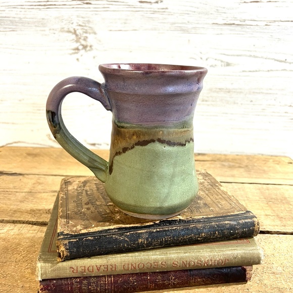 Pottery mug pigeon river pottery cup signed gift - Picture 4 of 6